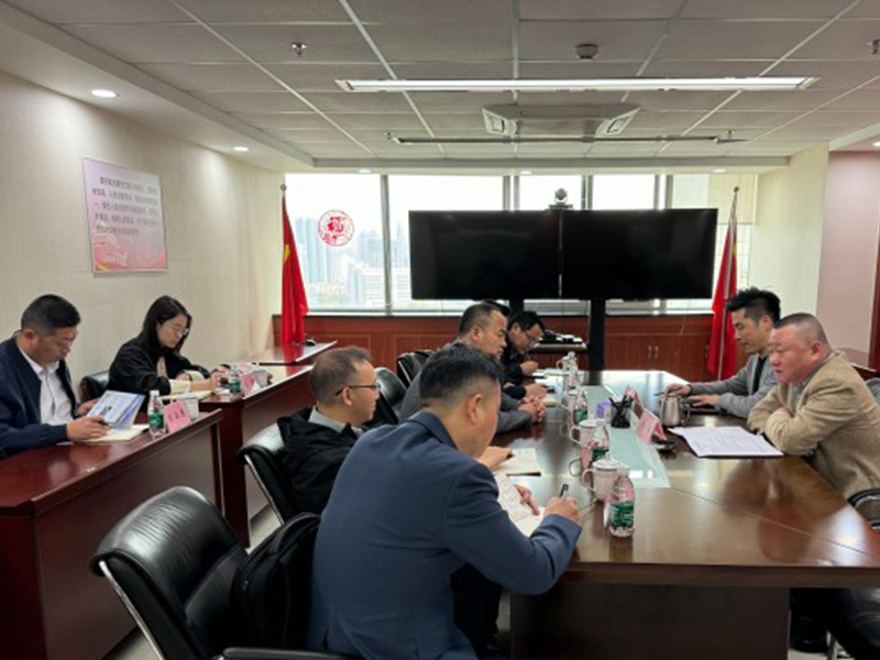 公司黨委委員、副總經(jīng)理董勇會(huì)見(jiàn)寧馬新...